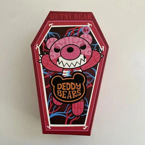 Deddy Bears Kreepy Collectibles GUTSY BEAR 5" Coffin Series 3